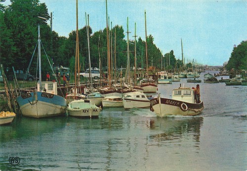 Carte Postale Ancienne – La Tremblade / Quai De L'Atelier – Charente Maritime (17) – 1900