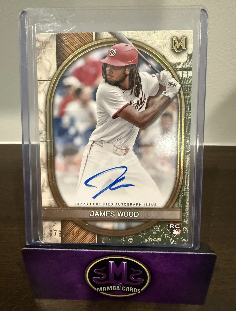 2025 Topps Museum Collection - James Wood #AA-JW for sale | eBay