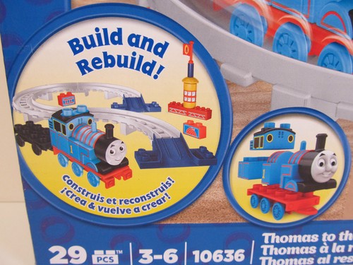 Thomas & Friends - Mega Bloks - 10636 - 29 piezas - THOMAS AL RESCATE - Imagen 3 de 8
