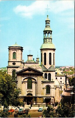 La Basilique Notre Dame De Quebec Canada Postcard UNP VTG Unused Vintage Chrome