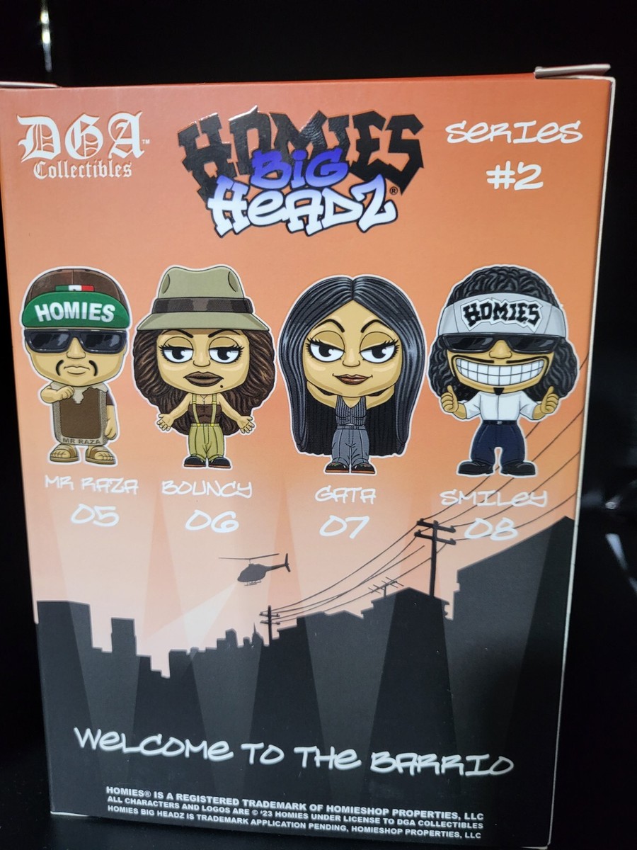 HOMIES Big Headz Series #2 Collectables Bouncy Glow in the Dark | eBay