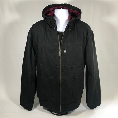 Duluth Trading Co Flannel Lined Canvas 