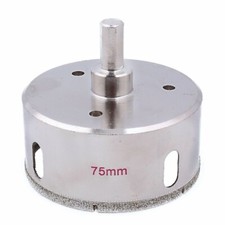75mm 3" inch Diamond Tile Hole Saw Masonry Drill Bits Tools for Stone Ceramic