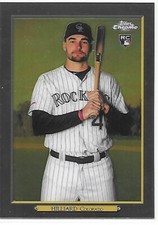 2020 Topps Series 2 Baseball Turkey Red '20 Chrome RC Sam Hilliard Rockies