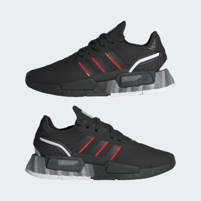Adidas Herren NMD_G1 Schuhe - Schwarz/Rot / UK7,5 US8