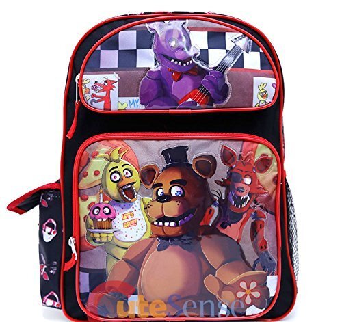 AI Five Nights at Freddy Large 16" inches Backpack New Tag Licensed Product