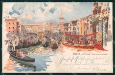 Venezia Città Gran Corso delle Barche Regata cartolina RT7922