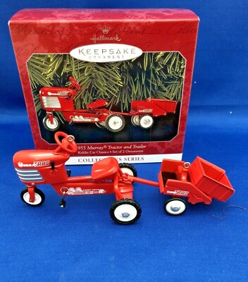 Suspension Miniature Tracteur Murray 1955 Hallmark Vintage Die-cast