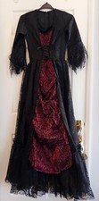 Rubies Designer Collection/ Vamipresque/ Gothic Long Lace Dress/ Medium