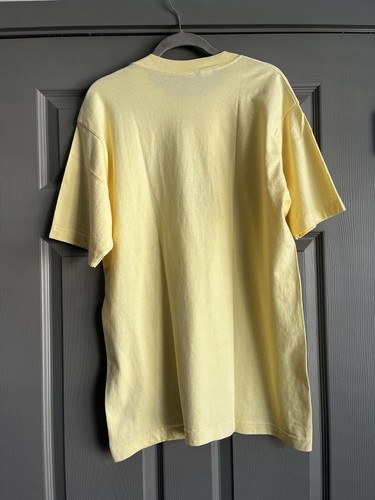 Vintage 90s Tennessee The Iris State T Shirt Time Square USA Made Large Yellow - Picture 2 of 6