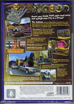 Big Mutha Truckers PS2 PlayStation 2 Video Game Mint Mother UK