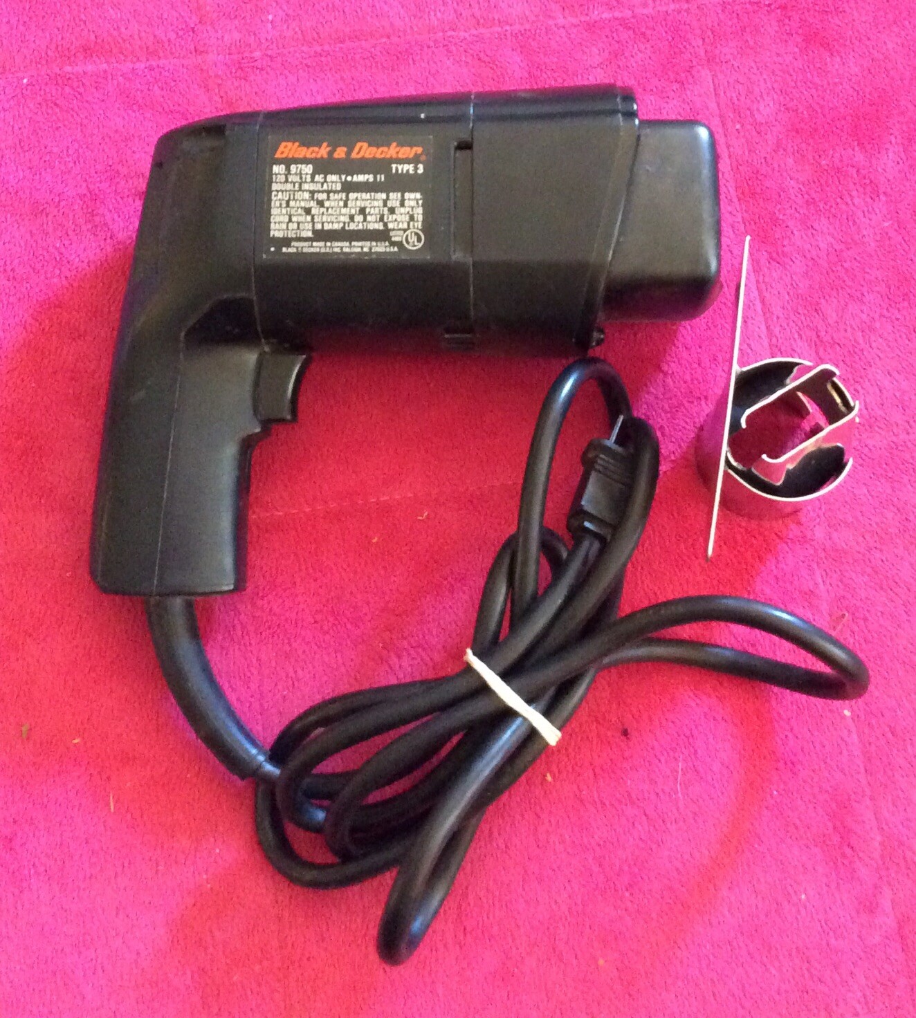 Black & Decker Heat N Strip Paint Remover Heat Gun Model 9750 With