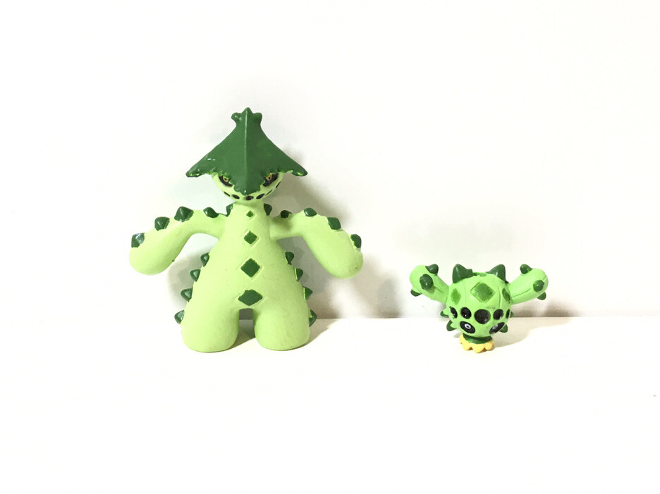 Pokemon Zukan 1/40 Cacnea Cacturn mini Figure set | eBay