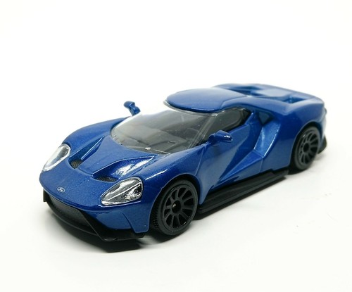 Majorette Ford GT Dark Blue 1:63 (3 inches) 204B no Package - 第 4/8 張圖片
