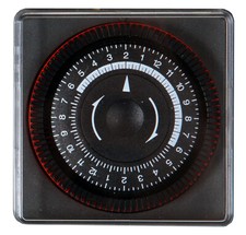 Amerec I24/1 24 Hour Time Clock with 30 minute on/off segments 120V