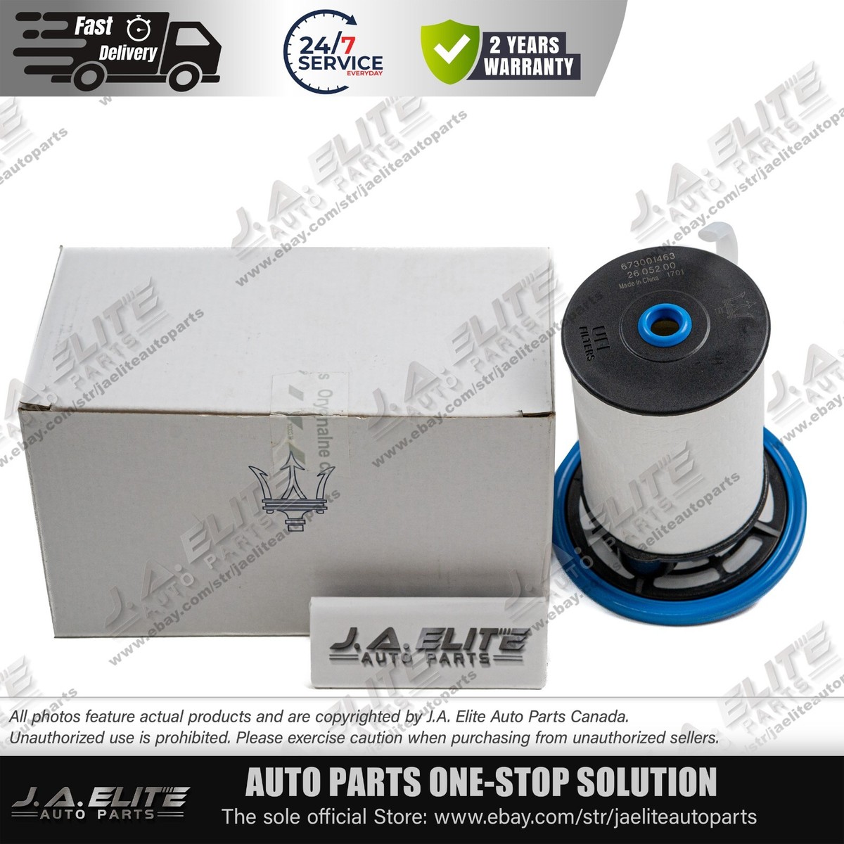 Genuine Fuel Filter fits Maserati Ghibli Levante Quattroporte 