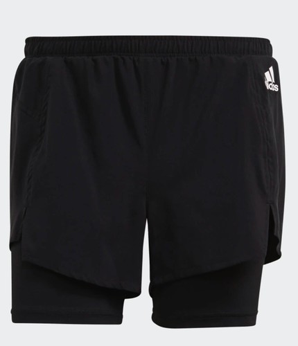 Pantalones Cortos de Entrenamiento Adidas Primeblue Diseñados para Moverse 2 en 1 Deportivos para Mujer Talla L - Imagen 4 de 8
