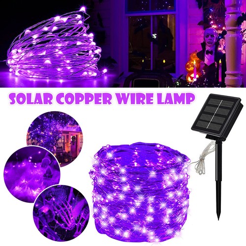 100-300 LED Solar Fairy String Light Copper Wire Outdoor Waterproof Garden Decor - Picture 16 of 19