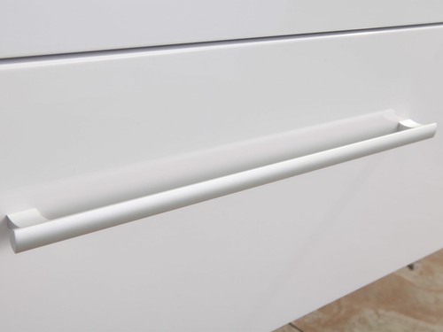 White Cardellino – Bathroom Cabinet Vanity 150 cm with Double Sink - Picture 4 of 5