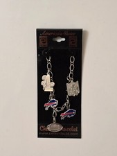 Buffalo Bills 5-Charm Bracelet, NEW
