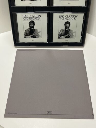 Eric Clapton Crossroads 4 CD Box Set w/ Booklet Rock Music Guitar Legend Cream - Picture 12 of 12