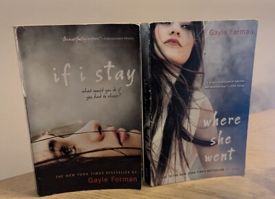 If I Stay & Where She Went Series Book Gayle Forman Teen YA