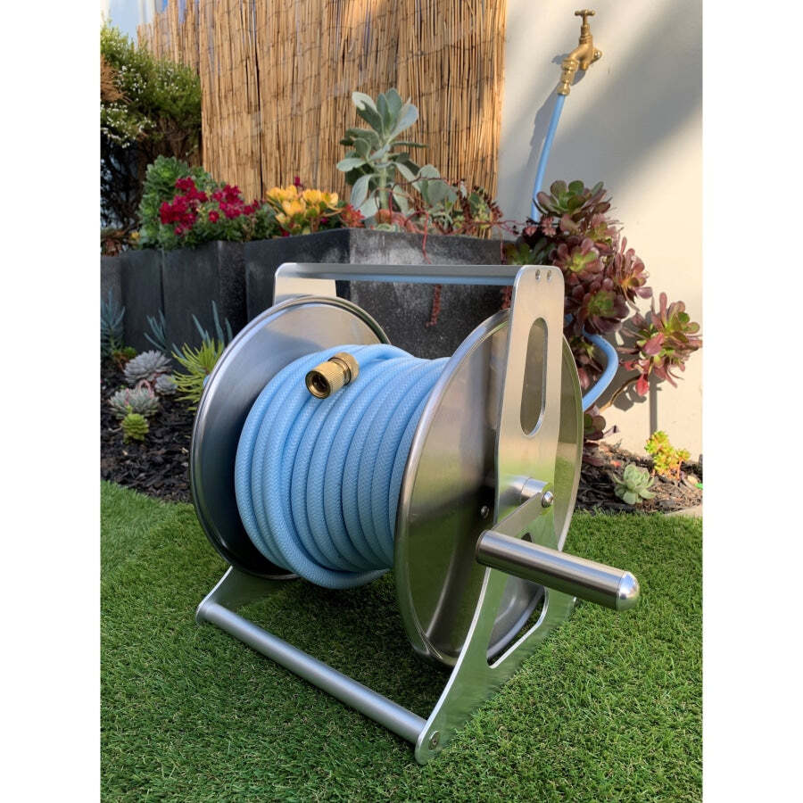 ZORRO SS Hose Reel & Caravan Drinking Water Hose with Brass Fittings