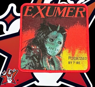 Exumer Exclusive Woven Patch Thrash Heavy Metal Metallica Slayer Megadeth Exodus