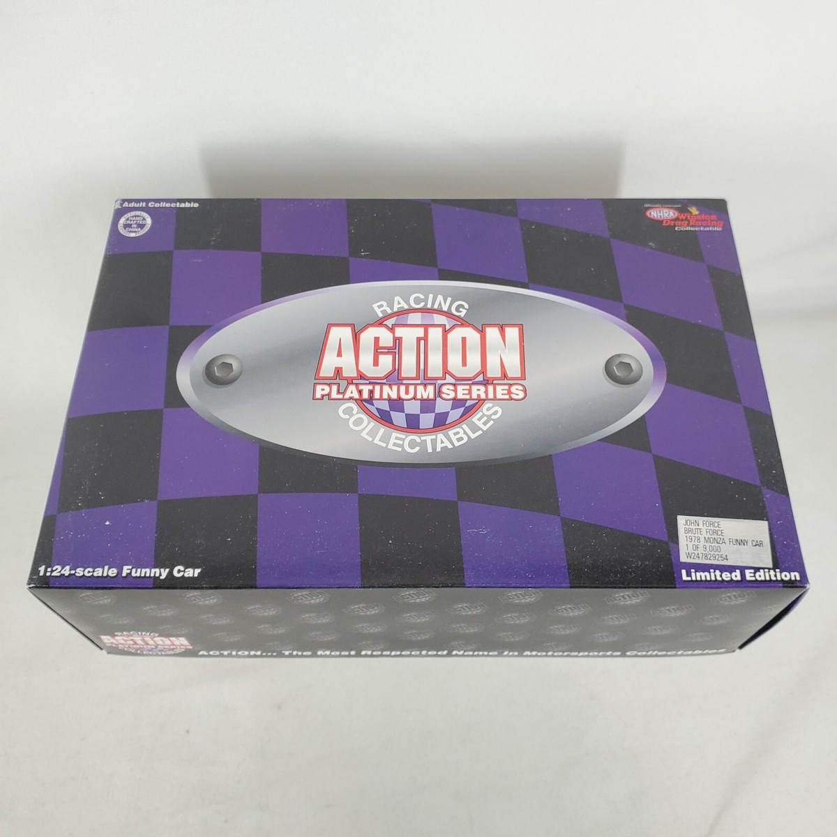 Action John Force Brute Force 1978 Monza Funny Car Platinum Series