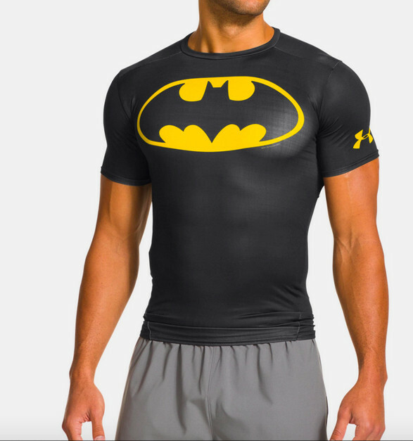 under armour t shirt superman