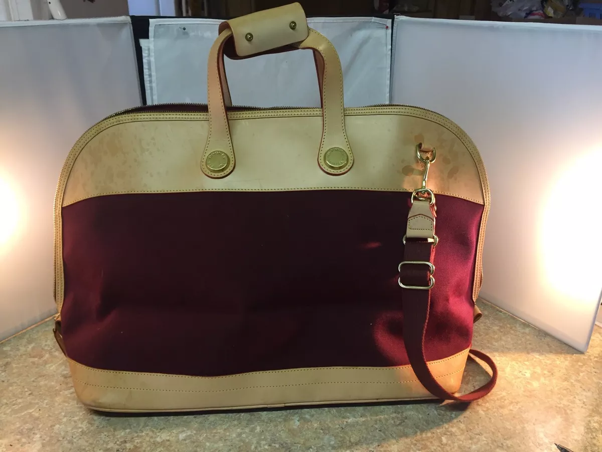 Dooney and bourke maroon purse clearance