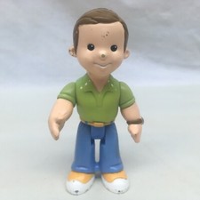 Vintage Fisher Price My First Dollhouse Dad Father Male 4.25” Figure