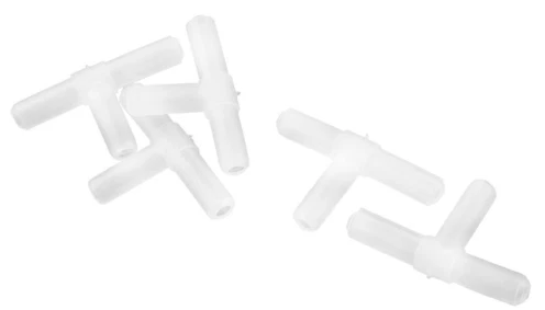 5 x 3 Way T Connector Adapter Joint Aquarium Airline Hose Tubing Pump Fish Tank