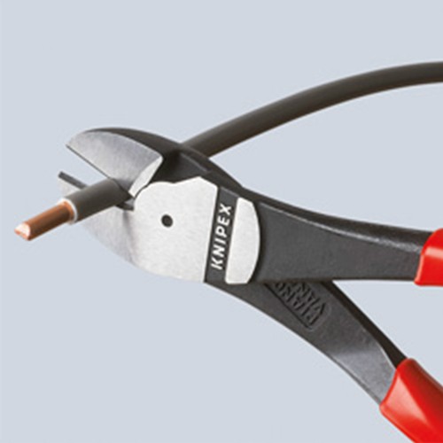 8" High Leverage Diagonal Cutter Pliers Nipper Piano Wire Cutting 74 05 200 SB - Picture 3 of 3