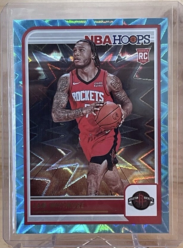 2023-24 Panini NBA Hoops Rookies Teal Explosion Cam Whitmore #265 Rookie RC