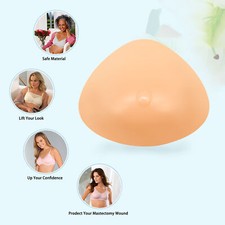 1 Piece Silicone Breast Form Bra Insert Enhancer Pad False Bra Soft Mastectnomy