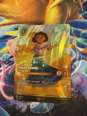 mirabel lorcana card Disney Lorcana Mirabel Madrigal Enchanted Promo Championship Card
