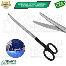 Metzenbaum Supercut Scissors 5.5" Curved Surgical Dental Veterinary Instrument