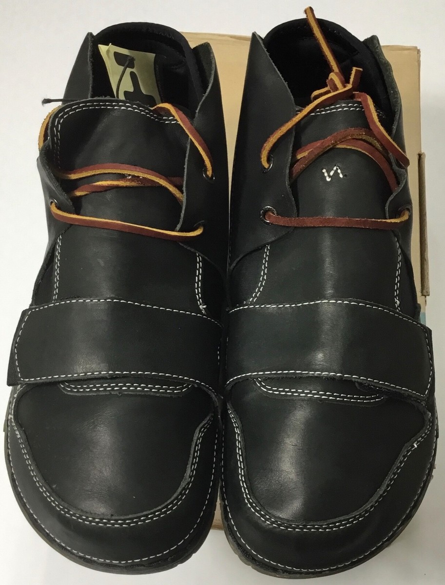 Unisex OTZ OTZ1 Chukka Relax Leather Mid Shoes Black EU 46  display picture 2