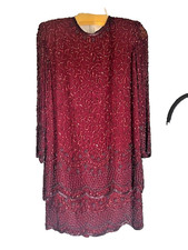 Sequin Maroon Dress Size P/S