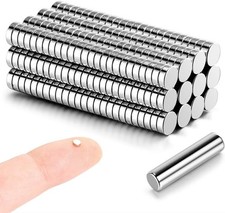 300Pcs Mini Round Magnets 3x1mm for Crafts, Miniatures  DIY Projects