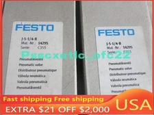 1PC New Festo J-5-1/4-B 14295 Solenoid Valve