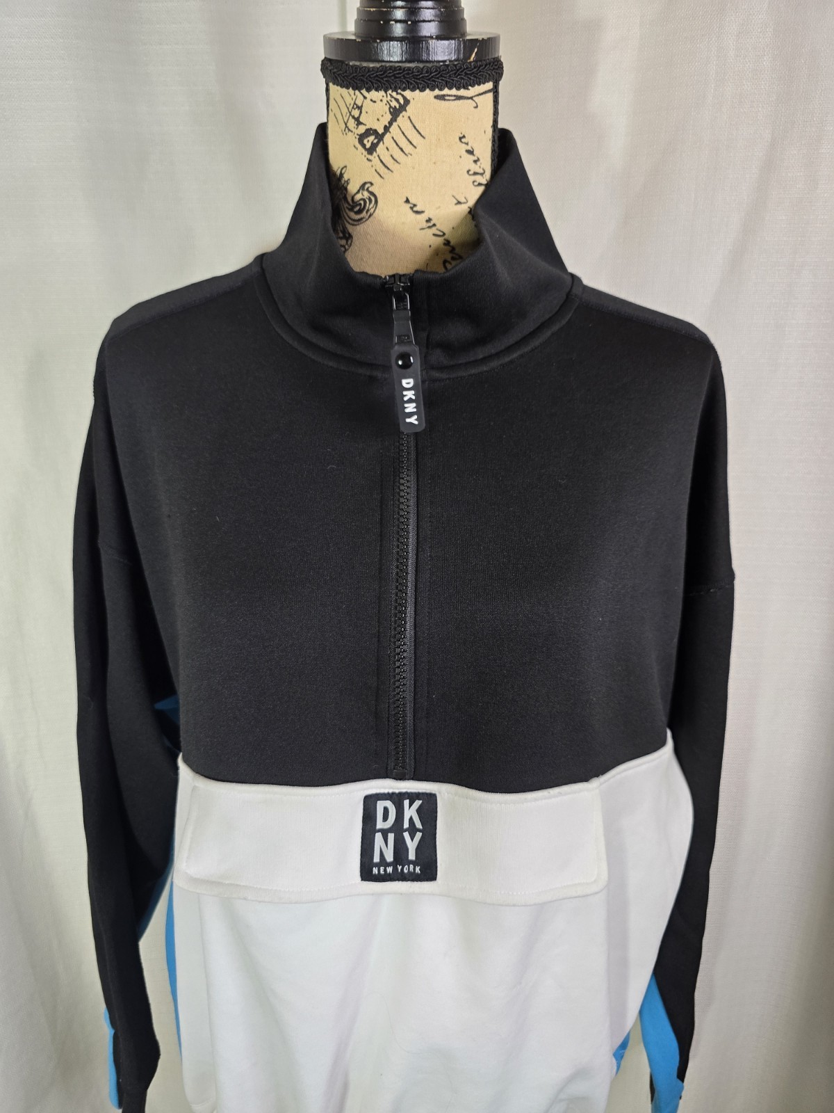 DKNY Sport Multi-Colored Pullover Sweatshirt Wome… - image 2