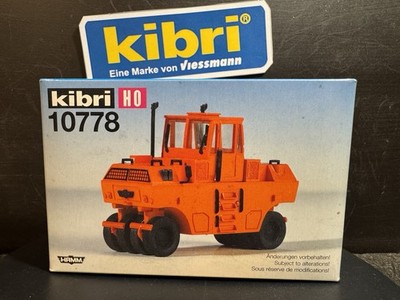 Kibri 10778, Spur H0 , Bausatz  (Kunststoff) Hamm Gummiradwalze GRW 35