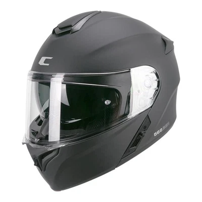 Casque Moto Modulaire CGM 568 BER Flip-Up Noir Mat Taille XS S M L XL XXL - Photo 1/4