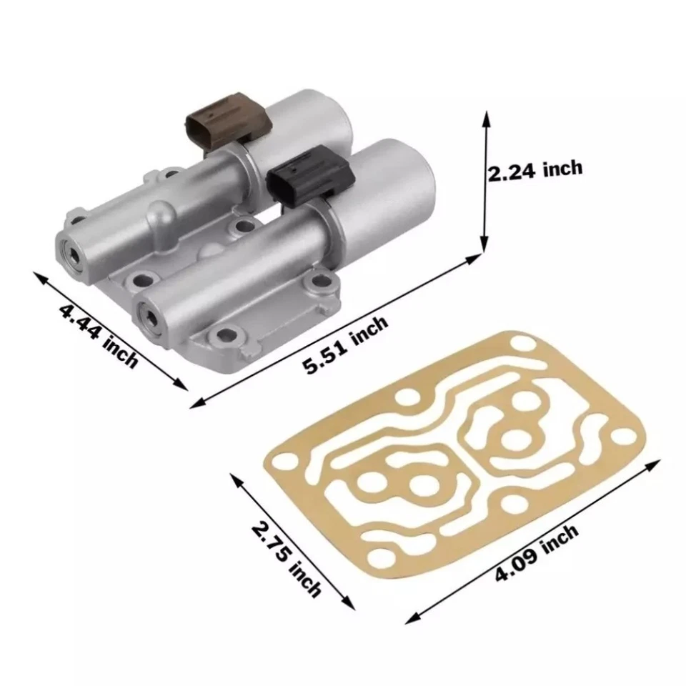 Par de solenoides de transmisión 28260-PRP-014/28250-RPC-003 para Honda Accord Acura Foto 2 de 4