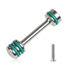 New Billet Aluminum Oil Diverter Barbell for GM Gen III & IV LS V8 Engine US