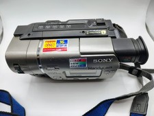 Sony Handycam CCD-TR517 Camcorder Video 8XR Bundle Working w/ WIDE ANGLE lens