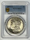 1885-CC Morgan Silver Dollar $1 PCGS MS63 ~ Key Date Beauty ~ Free US Shipping