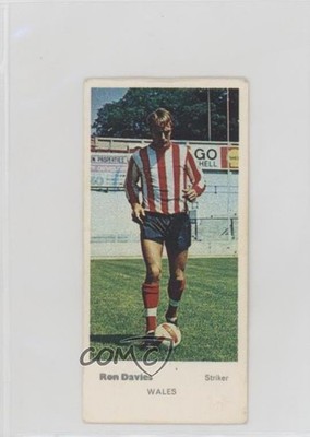1971 Lyons Maid International Footballers Ron Davies #35 10jx